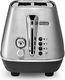 Toster DeLonghi DeLonghi Toster Distinta X CTI2103.M Toster 2-komorowy z nasadką na bułkę, stal nierdzewna 1