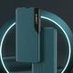 Hurtel Eco Leather View Case elegancki futerał etui z klapką i funkcją podstawki Huawei Y5p czerwony uniwersalny 3