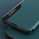 Hurtel Eco Leather View Case elegancki futerał etui z klapką i funkcją podstawki Huawei Y5p czerwony uniwersalny 9