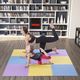One Fitness Mata ochronna MP10 180 cm x 180 cm x 1 cm wielokolorowa 3