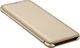 Samsung Samsung Wallet Cover etui kabura bookcase z kieszonką na kartę Samsung Galaxy A6 Plus (2018) A605 złoty (EF-WA605CFEGWW) 9