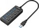 HUB USB Orico 4x USB-A 3.0 (89168) 2
