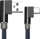 Kabel USB Aptel USB-A - USB-C 1 m Czarny (4347-uniw) 2