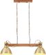 Lampa wisząca vidaXL Industrialna lampa wisząca, 25 W, mosiężna, 109 cm, E27 4