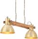 Lampa wisząca vidaXL Industrialna lampa wisząca, 25 W, mosiężna, 109 cm, E27 6