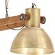 Lampa wisząca vidaXL Industrialna lampa wisząca, 25 W, mosiężna, 109 cm, E27 8