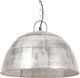 Lampa wisząca vidaXL Industrialna lampa wisząca, 25 W, srebrna, okrągła, 41 cm, E27 2