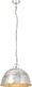 Lampa wisząca vidaXL Industrialna lampa wisząca, 25 W, srebrna, okrągła, 41 cm, E27 3