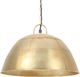 Lampa wisząca vidaXL Industrialna lampa wisząca, 25 W, mosiężna, okrągła, 41 cm, E27 3