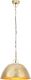 Lampa wisząca vidaXL Industrialna lampa wisząca, 25 W, mosiężna, okrągła, 41 cm, E27 4