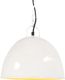 Lampa wisząca vidaXL Industrialna lampa wisząca, 25 W, biała, okrągła, 31 cm, E27 1