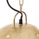 Lampa wisząca vidaXL Industrialna lampa wisząca, 25 W, mosiężna, okrągła, 42 cm, E27 7