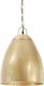 Lampa wisząca vidaXL Industrialna lampa wisząca, 25 W, mosiężna, okrągła, 32 cm, E27 2