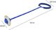 Sports Equipment AG661 SKAKANKA HULA HOP SKIPPER NA NOGĘ LED uniwersalny 3