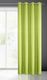 Eurofirany Zasłona gotowa EVITA z gładkiej tkaniny limonka 140X250cm, Przelotki 6