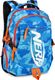 Spokey Plecak szkolny - sportowy BRONCO niebieski NERF 1