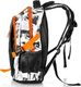 Spokey Plecak szkolny - sportowy BRONCO czarny NERF 3