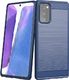 Hurtel Carbon Case Samsung Galaxy Note 20 blue 1