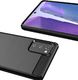 Hurtel Carbon Case elastyczne etui pokrowiec Samsung Galaxy Note 20 niebieski 2