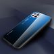 Hurtel Gradient Glass etui pokrowiec nakładka ze szkła hartowanego Huawei P40 Lite / Nova 7i / Nova 6 SE czarno-niebieski 17