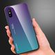 Hurtel Gradient Glass etui pokrowiec nakładka ze szkła hartowanego Xiaomi Redmi 9A czarno-czerwony 7