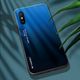 Hurtel Gradient Glass etui pokrowiec nakładka ze szkła hartowanego Xiaomi Redmi 9A czarno-niebieski 2