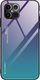 Hurtel Gradient Glass etui pokrowiec nakładka ze szkła hartowanego iPhone 12 6,7'' zielono-fioletowy 1