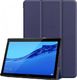 Etui na tablet Etui HUAWEI MediaPad T5 10 Skórzane z klapka na tablet granatowe 1