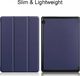 Etui na tablet Etui HUAWEI MediaPad T5 10 Skórzane z klapka na tablet granatowe 9