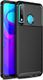 Etui HUAWEI P30 LITE Pancerne Shockproof Carbon Fiber czarne 1