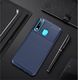 Etui HUAWEI P30 LITE Pancerne Shockproof Carbon Fiber niebieskie 10