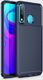 Etui HUAWEI P30 LITE Pancerne Shockproof Carbon Fiber niebieskie 12