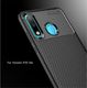 Etui HUAWEI P30 LITE Pancerne Shockproof Carbon Fiber niebieskie 3