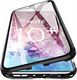 Etui Magnetic 3w1 SAMSUNG GALAXY NOTE 10+ PLUS Aluminium i Szkło Double Magnetic 360 czarne 1
