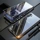 Etui Magnetic 3w1 SAMSUNG GALAXY NOTE 10+ PLUS Aluminium i Szkło Double Magnetic 360 czarne 3