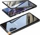 Etui Magnetic 3w1 SAMSUNG GALAXY NOTE 10+ PLUS Aluminium i Szkło Double Magnetic 360 czarne 8