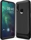 Etui SAMSUNG GALAXY A20S Carbon Fiber Surface Anti-Drop TPU czarne 1