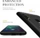 Etui SAMSUNG GALAXY A20S Carbon Fiber Surface Anti-Drop TPU czarne 12