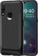 Etui SAMSUNG GALAXY A20S Carbon Fiber Surface Anti-Drop TPU czarne 2