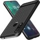 Etui SAMSUNG GALAXY A20S Carbon Fiber Surface Anti-Drop TPU czarne 3