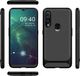Etui SAMSUNG GALAXY A20S Carbon Fiber Surface Anti-Drop TPU czarne 4
