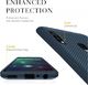 Etui SAMSUNG GALAXY A20S Carbon Fiber Surface Anti-Drop TPU niebieskie 13