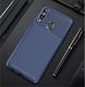 Etui SAMSUNG GALAXY A20S Pancerne Shockproof Carbon Fiber niebieskie 4
