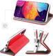 Etui SAMSUNG GALAXY A42 5G portfel z klapką Flip Magnet czerwone 3