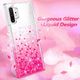 Etui SAMSUNG GALAXY M31S Diamond Liquid Przelewany Brokat różowe 1