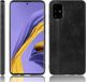 Etui SAMSUNG GALAXY M51 Skórzane Leather Coated Back Case czarne 1