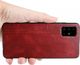 Etui SAMSUNG GALAXY M51 Skórzane Leather Coated Back Case czerwone 4