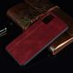 Etui SAMSUNG GALAXY M51 Skórzane Leather Coated Back Case czerwone 8