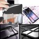 Etui XIAOMI REDMI 9C 3w1 Double Magnetic 360 Aluminium i Szkło czarne 12