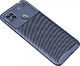 Etui XIAOMI REDMI 9C Pancerne Shockproof Carbon Fiber niebieskie 2